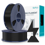 SUNLU High Speed PLA Filament Mini Pack, 30mm/s - 600mm/s Print Range, High Flow Speedy 3D Printer PLA Filament Bundle, 250g/Spool, Black+White+Green+Blue+Red+Orange+Yellow+Pink