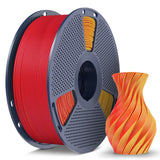 Matte PLA Filament 1.75mm, 4kg(8.8lbs) SUNLU 3D Printer Filament, Matte Surface Texture, No Clogging, Less Brittle, Black+White+Klein Blue+Olive Green