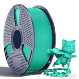 250g PLA Filament 1.75mm Bundle, SUNLU 3D Printer Filament Neatly Wound, Individually Vacuum Packed, 250g Spool, 8 Rolls, White+Red+Orange+Yellow+Green+Blue+Cyan+Purple