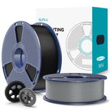 SUNLU PLA+2.0 3D Printer Filament Bundle, 4KG Upgrade PLA+ Filament 1.75mm, Tougher and Stronger, Dimensional Accuracy +/-0.02mm, 1KG per Spool, 4 Packs, 4KG Total, Black