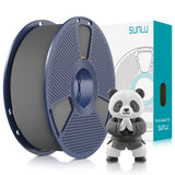 SUNLU 4KG 3D Printer Filament Bundle PLA Matte 1.75mm, Neatly Wound Filament with Matte Finish, Print with 99% FDM 3D Printers, 1kg Spool (2.2lbs), 4 Packs, Black*4