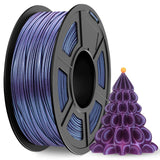 JAYO 3D Printer Filament Bundle, PLA Silk Filament Bundle Multicolor, Shiny Silk PLA Filament 1.75mm, Fast Color Change Rainbow, 250g Spool, 8 Rolls, 2kg in Total