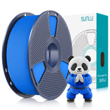 SUNLU 4KG 3D Printer Filament Bundle PLA Matte 1.75mm, Neatly Wound Filament with Matte Finish, Print with 99% FDM 3D Printers, 1kg Spool (2.2lbs), 4 Packs, Black*4