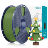 SUNLU 3D Printer Filament Bundle, PLA Plus Filament 10KG 1.75mm, Neatly Wound Filament for Most 3D Printer, 10 Colors, 1kg Spool, Black+White+Grey+Green+Blue+Grassgreen+Bluegrey+Pureyellow+Red+Orange