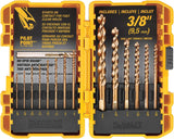 DEWALT Screwdriver Bit Set, 100 Pc Impact Driver Bit Set with Drill Bits, Magnetic Holder and Nut Drivers, FlexTorq Impact Ready, ToughCase Included (DWA2FTS100)