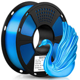 GEEETECH 6KG 3D Printer Filament Bundle - Black PLA Filament 1.75mm ±0.02mm (6 Spools, 1KG Each) - High Precision, Low Warping, 3D Printing Filament Fits Most FDM 3D Printers