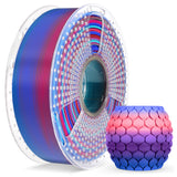 SUNLU 3D Printer Filament Bundle PLA Filament 1.75mm, Individually Vacuum Packed, 0.25kg per Spool, 2kg in Total, 8 Pack, Black+Bone White+Grey+Brown+Red+Blue+Olive Green+Wood
