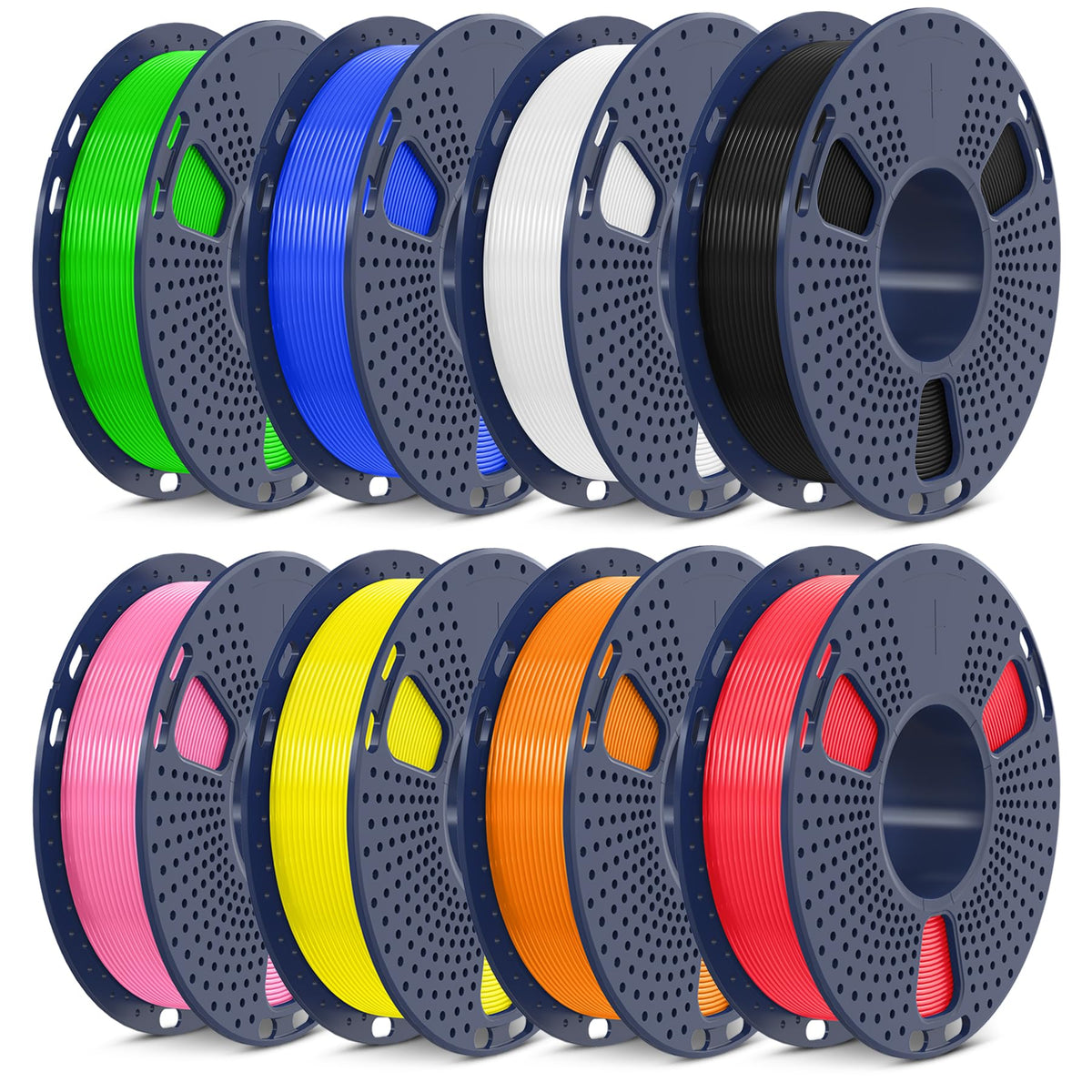 SUNLU PETG Filament 1.75mm 4KG Bundle (4x1kg Black),Good Layer Adhesion,Weather-Resistant & High Impact for Outdoor Parts and Mechanical Gears, Less Stringing, Dimensional Accuracy +/- 0.02mm.