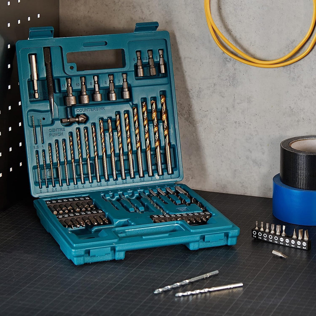 Makita B-49373 75 PC Metric Drill and Screw Bit Set