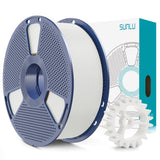 SUNLU PLA+2.0 3D Printer Filament Bundle, 4KG Upgrade PLA+ Filament 1.75mm, Tougher and Stronger, Dimensional Accuracy +/-0.02mm, 1KG per Spool, 4 Packs, 4KG Total, Black