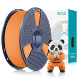 SUNLU 4KG 3D Printer Filament Bundle PLA Matte 1.75mm, Neatly Wound Filament with Matte Finish, Print with 99% FDM 3D Printers, 1kg Spool (2.2lbs), 4 Packs, Black*4