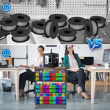 3D Printer Filament Storage - 3D Printer Holder Rack Cart Rolling Heavy Duty Printer Table, Filament Spools Organizer Stand with Wheels for 3D Printer Filaments ABS/PLA/TPU/Nylon Accessories