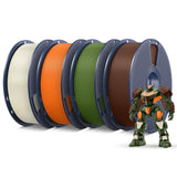 SUNLU PETG Filament 1.75mm 4KG Bundle (4x1kg Black),Good Layer Adhesion,Weather-Resistant & High Impact for Outdoor Parts and Mechanical Gears, Less Stringing, Dimensional Accuracy +/- 0.02mm.