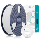SUNLU 3D Printer Filament Bundle, PLA Plus Filament 10KG 1.75mm, Neatly Wound Filament for Most 3D Printer, 10 Colors, 1kg Spool, Black+White+Grey+Green+Blue+Grassgreen+Bluegrey+Pureyellow+Red+Orange