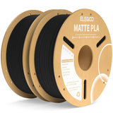 ELEGOO Matte PLA 3D Printer Filament Bundle 1.75mm, 8 Colors 250g Spool Dimensional Accuracy +/- 0.02mm, 8 Pack Multicolors Fits for Most FDM 3D Printers