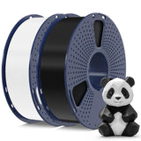 SUNLU 3D Printer Filament Bundle, PLA Plus Filament 10KG 1.75mm, Neatly Wound Filament for Most 3D Printer, 10 Colors, 1kg Spool, Black+White+Grey+Green+Blue+Grassgreen+Bluegrey+Pureyellow+Red+Orange