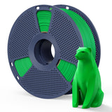 Matte PLA Filament 1.75mm, 4kg(8.8lbs) SUNLU 3D Printer Filament, Matte Surface Texture, No Clogging, Less Brittle, Black+White+Klein Blue+Olive Green