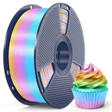 SUNLU 16 Color PLA Filament Bundle Multicolor, PLA 3D Printer Filament 1.75mm, Individually Vacuum Packed, 0.25kg per Spool, 4kg in Total, 16 Pack. (4 Transparent Color and 12 Regular Solid Color)