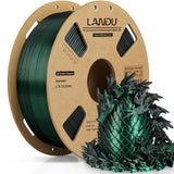 LANDU Filament Dryer 3D Printer Filament Dry Box,2 Spools Double Fast Heating Upgraded Filament Dehydrator Keeping Filaments Dry for 1.75mm/2.85mm One-Key Set for PLA PETG ABS TPU