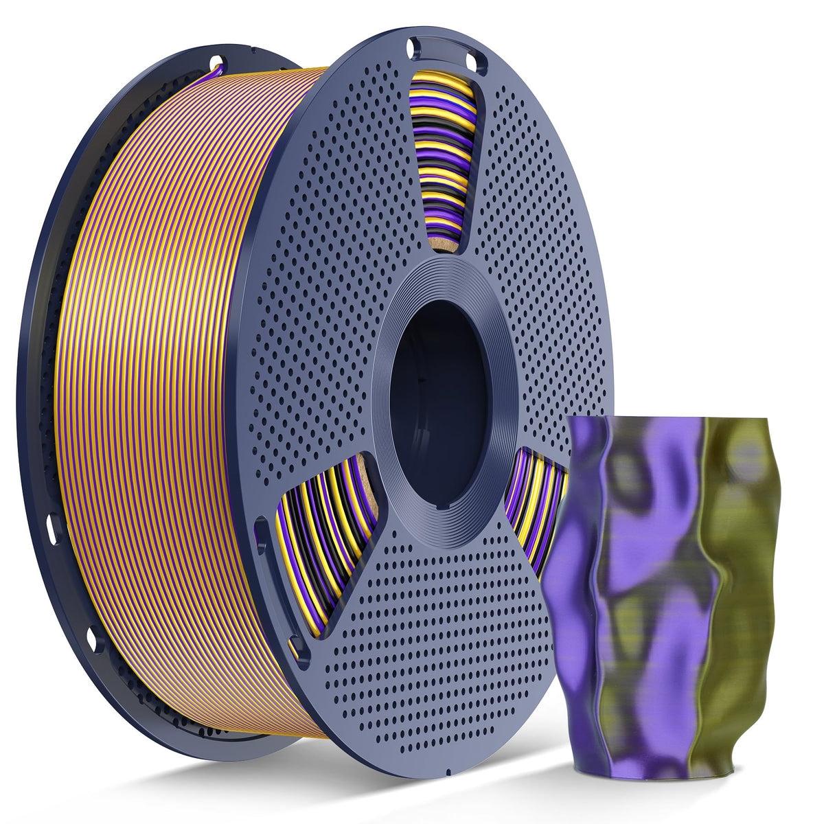 SUNLU 16 Color PLA Filament Bundle Multicolor, PLA 3D Printer Filament 1.75mm, Individually Vacuum Packed, 0.25kg per Spool, 4kg in Total, 16 Pack. (4 Transparent Color and 12 Regular Solid Color)