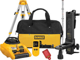 DEWALT Rotary Laser Level Kit, Indoor/Outdoor Survey Laser Transit (DW074KD)