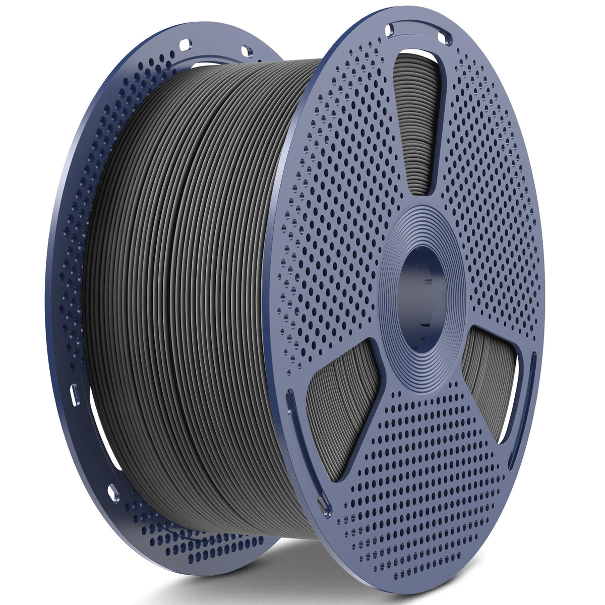 SUNLU 4KG 3D Printer Filament Bundle PLA Matte 1.75mm, Neatly Wound Filament with Matte Finish, Print with 99% FDM 3D Printers, 1kg Spool (2.2lbs), 4 Packs, Black*4