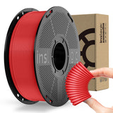 Inslogic PP Filament 1.75mm, Polypropylene 3D Printer Filament ±0.03mm, Semi-Flexible & Ultra Tough, Chemical-Resistant, Food-Contact Safe 3D Printing, 0.8kg Detachable Spool, Natural White