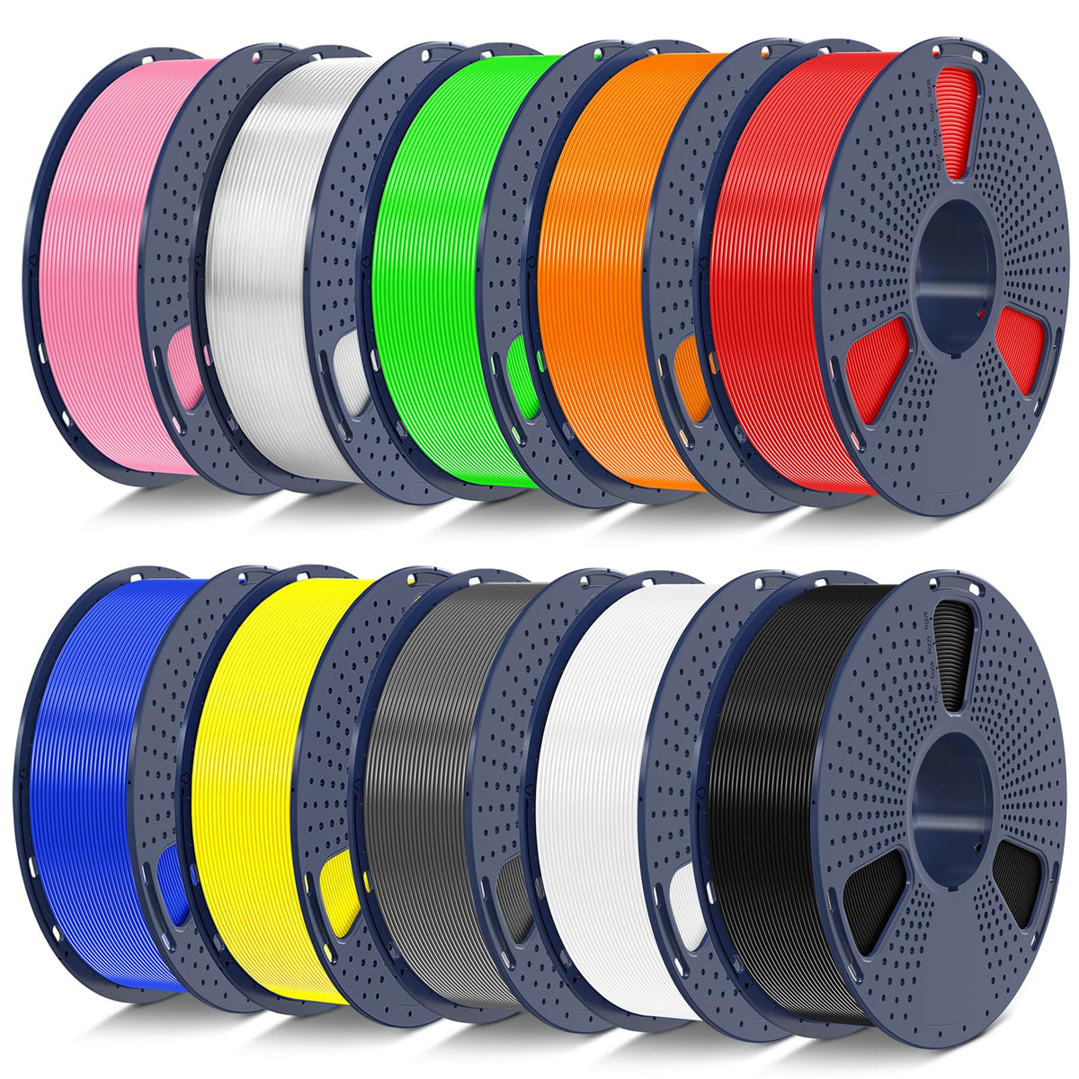 SUNLU PETG Filament 1.75mm 4KG Bundle (4x1kg Black),Good Layer Adhesion,Weather-Resistant & High Impact for Outdoor Parts and Mechanical Gears, Less Stringing, Dimensional Accuracy +/- 0.02mm.