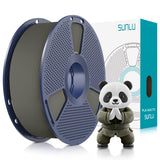 SUNLU 4KG 3D Printer Filament Bundle PLA Matte 1.75mm, Neatly Wound Filament with Matte Finish, Print with 99% FDM 3D Printers, 1kg Spool (2.2lbs), 4 Packs, Black*4