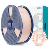 SUNLU PLA+2.0 3D Printer Filament Bundle, 4KG Upgrade PLA+ Filament 1.75mm, Tougher and Stronger, Dimensional Accuracy +/-0.02mm, 1KG per Spool, 4 Packs, 4KG Total, Black