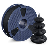 Matte PLA Filament 1.75mm, 4kg(8.8lbs) SUNLU 3D Printer Filament, Matte Surface Texture, No Clogging, Less Brittle, Black+White+Klein Blue+Olive Green