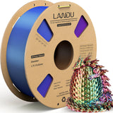 LANDU Filament Dryer 3D Printer Filament Dry Box,2 Spools Double Fast Heating Upgraded Filament Dehydrator Keeping Filaments Dry for 1.75mm/2.85mm One-Key Set for PLA PETG ABS TPU