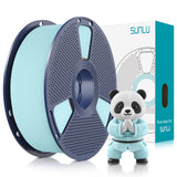 SUNLU 4KG 3D Printer Filament Bundle PLA Matte 1.75mm, Neatly Wound Filament with Matte Finish, Print with 99% FDM 3D Printers, 1kg Spool (2.2lbs), 4 Packs, Black*4
