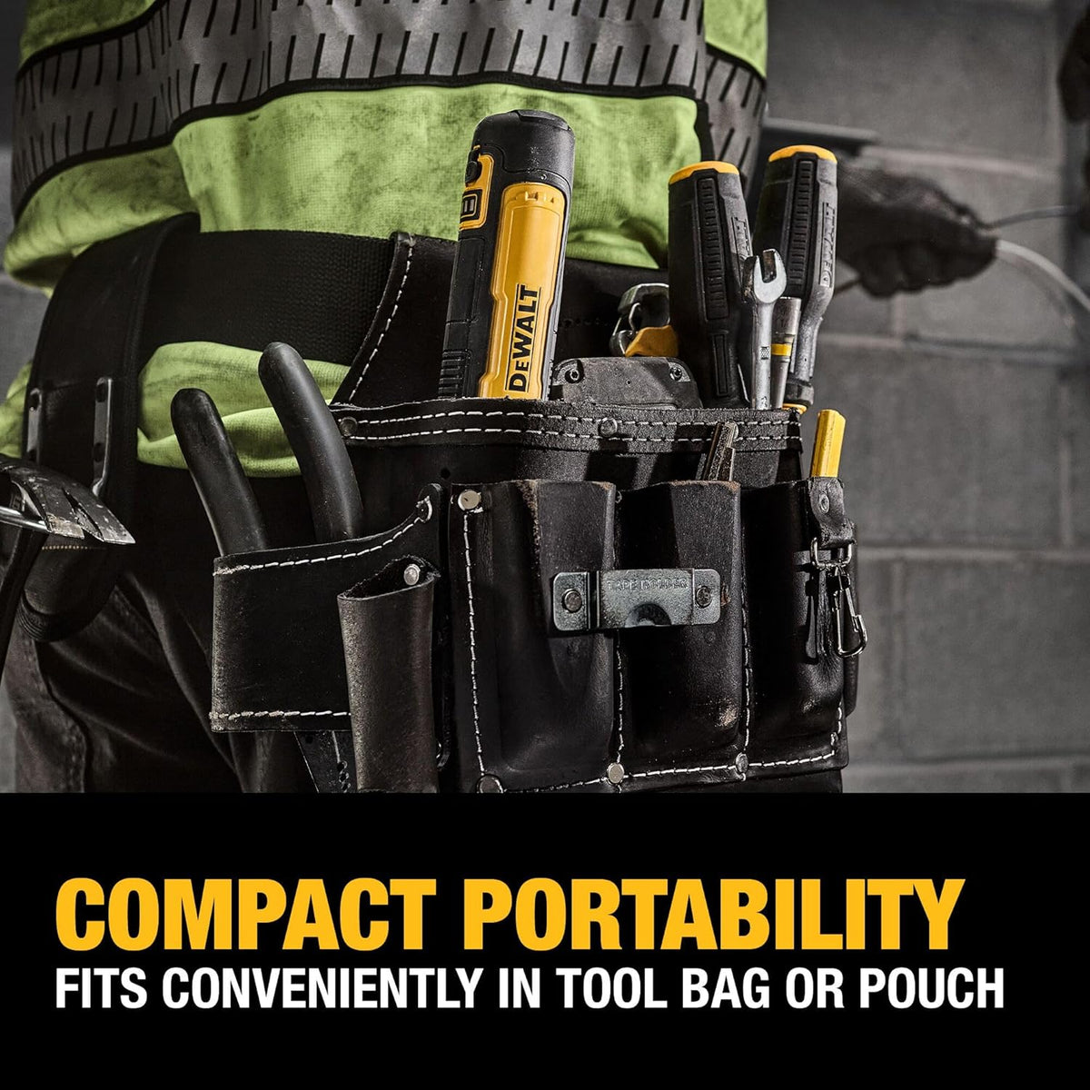 DEWALT Cordless Screwdriver, 4V USB Rechargeable Electric Screwdriver with 12 pcs Screwdriver Bit Set, LED Light, FLEXDRIVE Control, Compact, Ergonomic (DWHT66719)