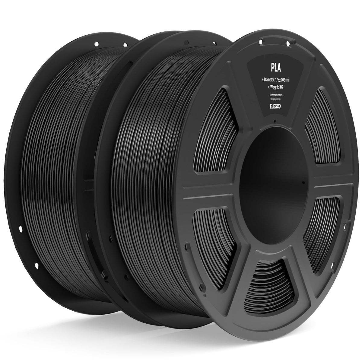 ELEGOO PLA Filament 1.75mm Bundle 4KG, 3D Printer Filament Dimensional Accuracy +/- 0.02mm, 4pcs 1kg Spool(2.2lbs) Fit Most FDM 3D Printers (Pink, Purple, Sky Blue, Sea Green)