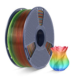 SUNLU 16 Color PLA Filament Bundle Multicolor, PLA 3D Printer Filament 1.75mm, Individually Vacuum Packed, 0.25kg per Spool, 4kg in Total, 16 Pack. (4 Transparent Color and 12 Regular Solid Color)