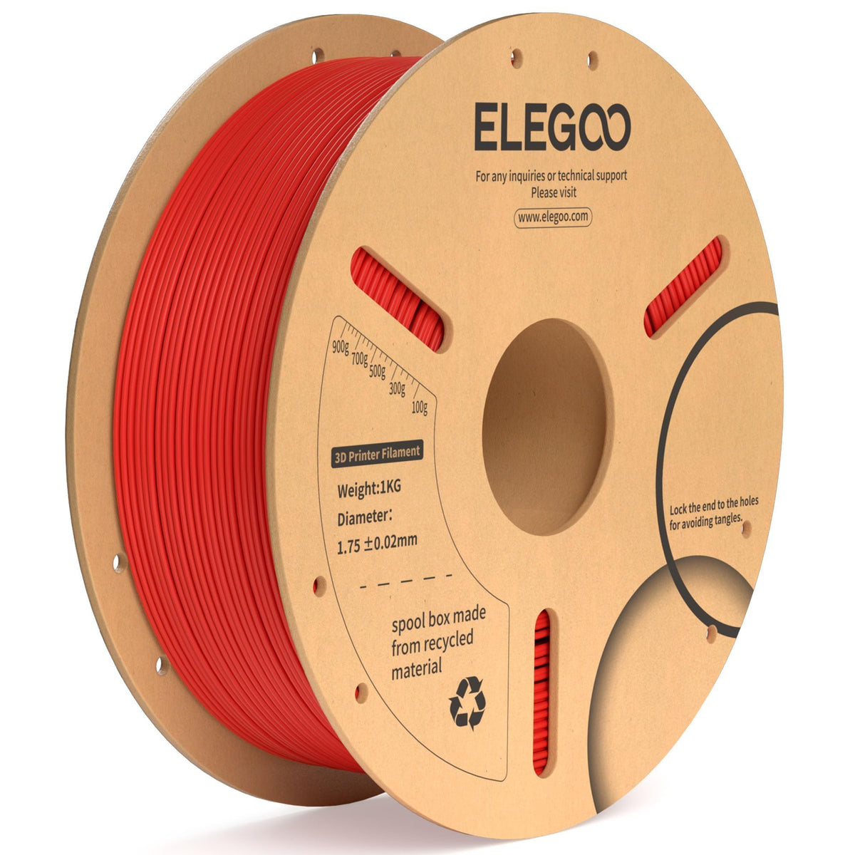 ELEGOO 250g PLA Plus Filament Bundle 1.75mm, 8 Colors 3D Printer Filaments Dimensional Accuracy +/- 0.02mm, 8 Pack 250g Spool, Black/White/Red/Dark Blue/Orange/Yellow/Sky Blue/Sea Green