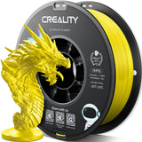 Official Creality PETG 3D Printer Filament 1.75mm 4KG (8.8lbs), High Precision, Strong Toughness, Odorless, Better Flow, Moistureproof 3D Printing CR PETG Filament, Black+White+Grey+Clear