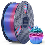 SUNLU 16 Color PLA Filament Bundle Multicolor, PLA 3D Printer Filament 1.75mm, Individually Vacuum Packed, 0.25kg per Spool, 4kg in Total, 16 Pack. (4 Transparent Color and 12 Regular Solid Color)
