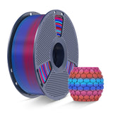 SUNLU 16 Color PLA Filament Bundle Multicolor, PLA 3D Printer Filament 1.75mm, Individually Vacuum Packed, 0.25kg per Spool, 4kg in Total, 16 Pack. (4 Transparent Color and 12 Regular Solid Color)