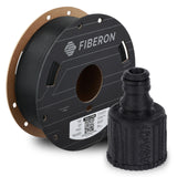 Polymaker Fiberon PA6-CF20 Carbon Fiber Nylon Filament 1.75mm Black 0.5kg, Fiberon PA6-CF20 Nylon Warp Free 1.75mm 3D Printing Filament