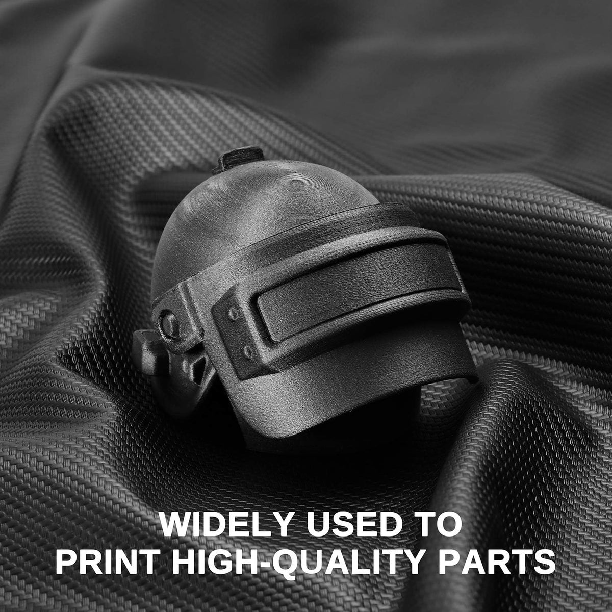 SainSmart 1.75mm Black ePA-CF Carbon Fiber Filled Nylon Filament 1KG (2.2lbs) Spool for 3D Printer