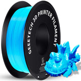 GEEETECH 6KG 3D Printer Filament Bundle - Black PLA Filament 1.75mm ±0.02mm (6 Spools, 1KG Each) - High Precision, Low Warping, 3D Printing Filament Fits Most FDM 3D Printers