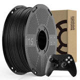 Inslogic PP Filament 1.75mm, Polypropylene 3D Printer Filament ±0.03mm, Semi-Flexible & Ultra Tough, Chemical-Resistant, Food-Contact Safe 3D Printing, 0.8kg Detachable Spool, Natural White