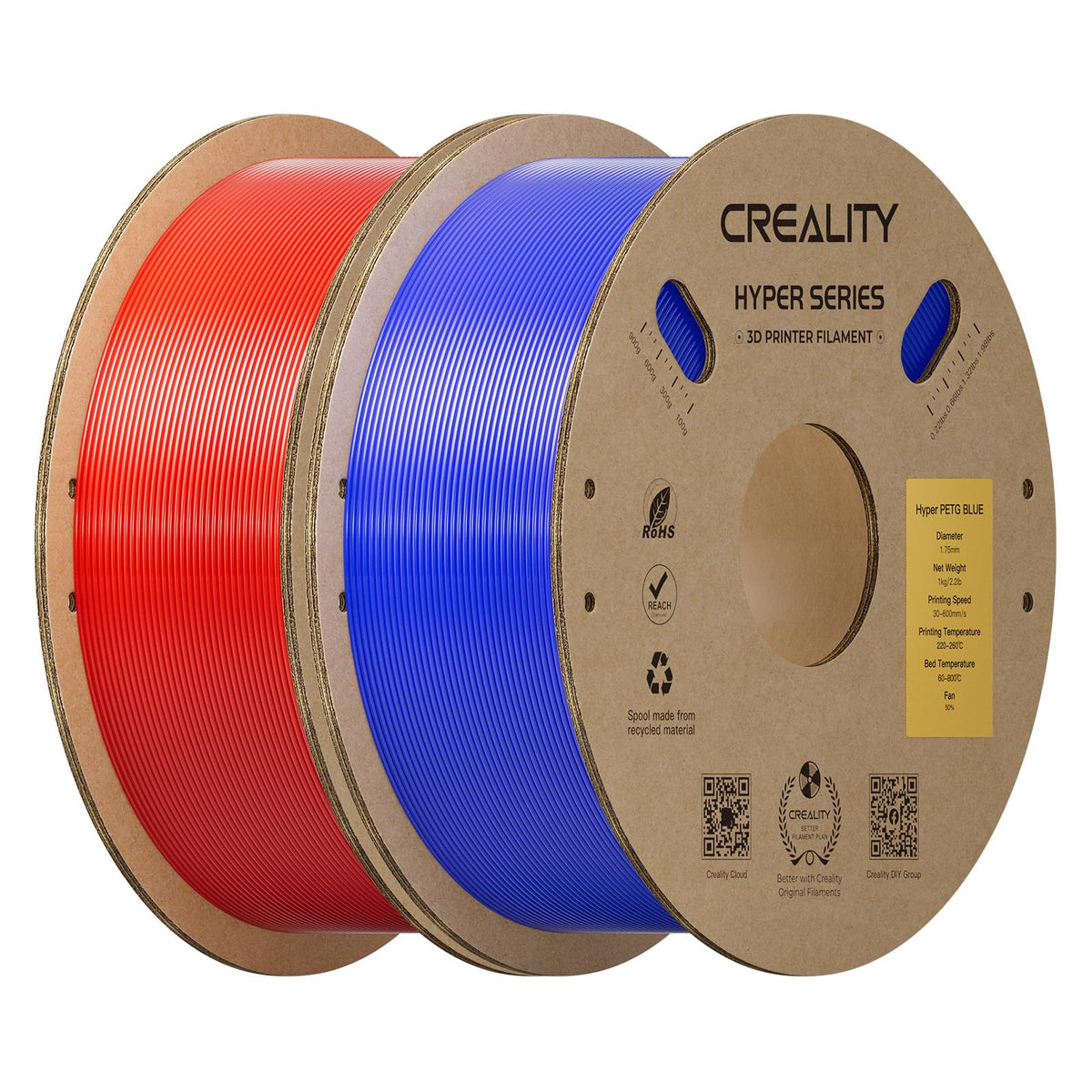Creality CFS Multi Color Auto Filament System Anti-Moisture Filament Storage Auto-Switch & Run-Out Alerts 4-Channel Parallel Printing 16 Colors 3D Printing for K2 Plus, Hi 3D Printer