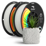 Creality Matte PLA Plus Filament 1.75mm, Low Warping, Minimal Layer Lines, Dimensional Accuracy +/- 0.02mm, 4kg (8.8lb) 3D Printer PLA+ Filament Bundle, Matte Black (4 Pack)