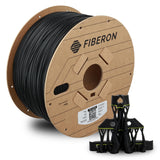 Polymaker Fiberon PA6-CF20 Carbon Fiber Nylon Filament 1.75mm Black 0.5kg, Fiberon PA6-CF20 Nylon Warp Free 1.75mm 3D Printing Filament