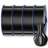 SUNLU 3D Printer Filament Bundle PLA Filament 1.75mm, Individually Vacuum Packed, 0.25kg per Spool, 2kg in Total, 8 Pack, Black+Bone White+Grey+Brown+Red+Blue+Olive Green+Wood