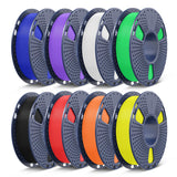 SUNLU PETG Filament 1.75mm 4KG Bundle (4x1kg Black),Good Layer Adhesion,Weather-Resistant & High Impact for Outdoor Parts and Mechanical Gears, Less Stringing, Dimensional Accuracy +/- 0.02mm.