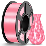 JAYO 3D Printer Filament Bundle, PLA Silk Filament Bundle Multicolor, Shiny Silk PLA Filament 1.75mm, Fast Color Change Rainbow, 250g Spool, 8 Rolls, 2kg in Total